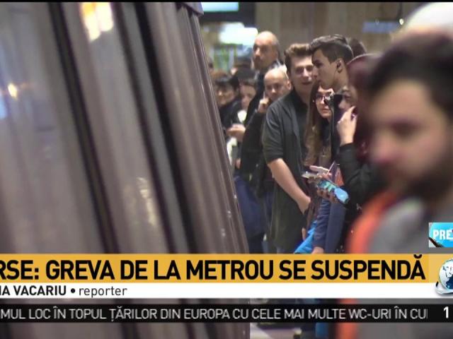 Surse Greva De La Metrou Suspendată
