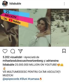 Lidia Buble o ține într-o bucurie! De ce a ținut să le mulțumească fanilor ei