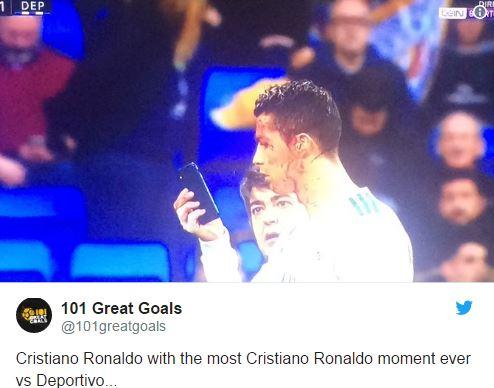 Cristiano Ronaldo, plin de sânge pe teren! A cerut un telefon mobil pentru a-și vedea rana la cap