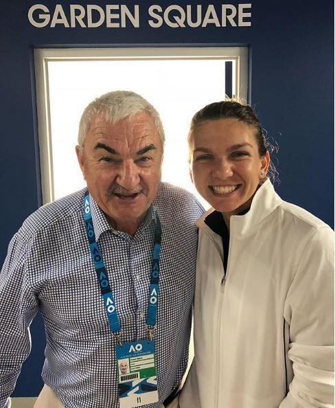 Cu cine s-a pozat Simona Halep, pe Instagram, după semifinalele de la Australian Open