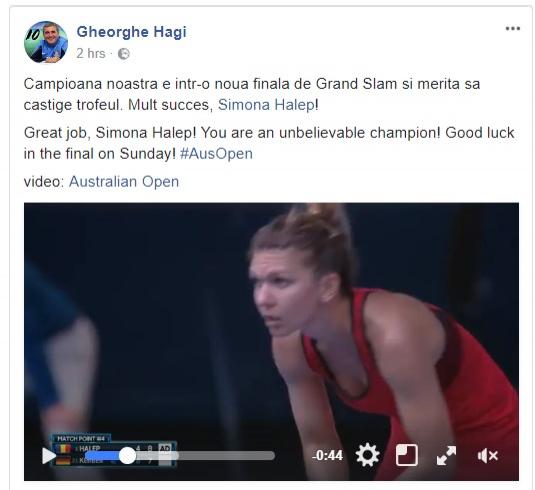 BREAKING NEWS! Simona Halep a ajuns la spital după finala de la Australian Open. Efortul din meciul cu Wozniacki a afectat-o
