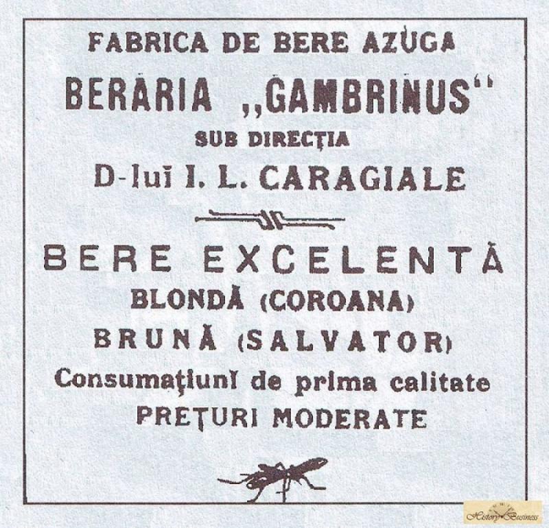 Caragiale a fost patron de berărie, la Gambrinus, trei ani. ”Iancu-și lua șorțul și mai servea un mic, un țap. Avea capul turtit de la tava cu susan!”