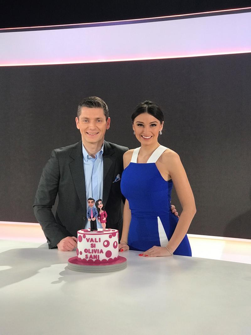Surpriză uriașă pentru matinalii de la Observator, Olivia Păunescu și Valentin Butnaru! Ce cadou neașteptat au primit prezentatorii
