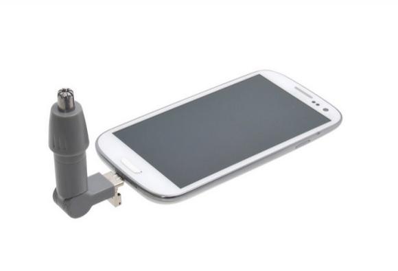 Telefoanele mobile devin din ce în ce mai utile! Japonia a creat un dispozitiv care tunde părul din nas! Uite cum e posibil