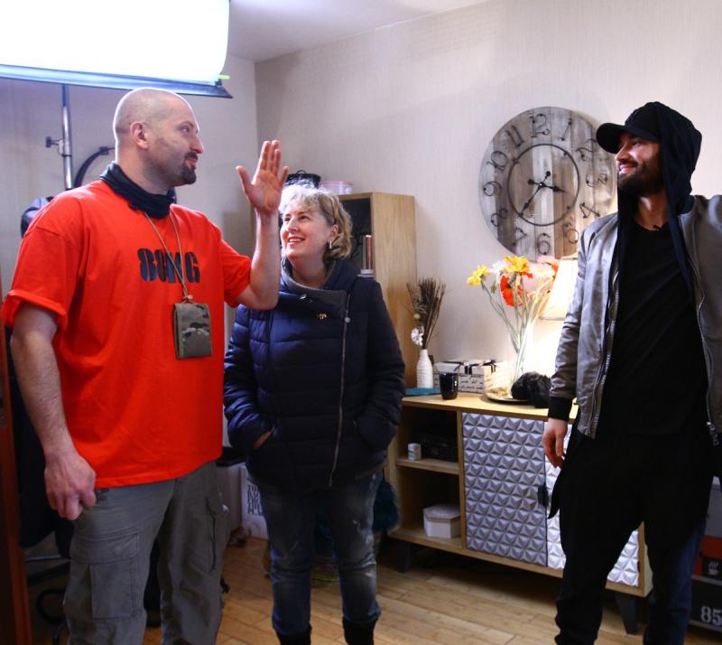 Mihai Bendeac, sărbătorit de colegii jurați și de mama sa, la audiții. ”iUmor” revine duminică, 25 februarie, de la ora 20.00, la Antena 1!