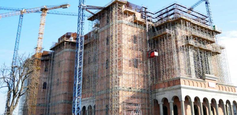 Când va fi sfințită Catedrala Mânturii Neamului. Va fi gata mai devreme!