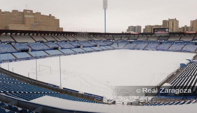 GALERIE FOTO: Cum arată, sub zăpadă, cele mai faimoase stadioane ale Europei: Santiago Bernabeu, San Siro, Old Trafford sau Emirates
