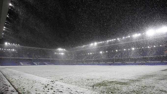 GALERIE FOTO: Cum arată, sub zăpadă, cele mai faimoase stadioane ale Europei: Santiago Bernabeu, San Siro, Old Trafford sau Emirates