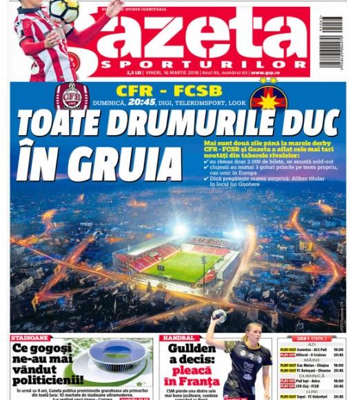 Revista presei sportive, 16.03.2018: Catalanii aruncă bomba: Iniesta pleacă de la Barcelona; șocuri ”galactice” în sferturile Ligii Campionilor