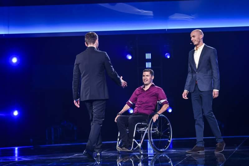 Dani Oțil, gest extraordinar pentru George Baltă, un fost rugbyst care a ajuns în scaunul cu rotile! „Ca să te motivez să vii la alergat cu mine...”