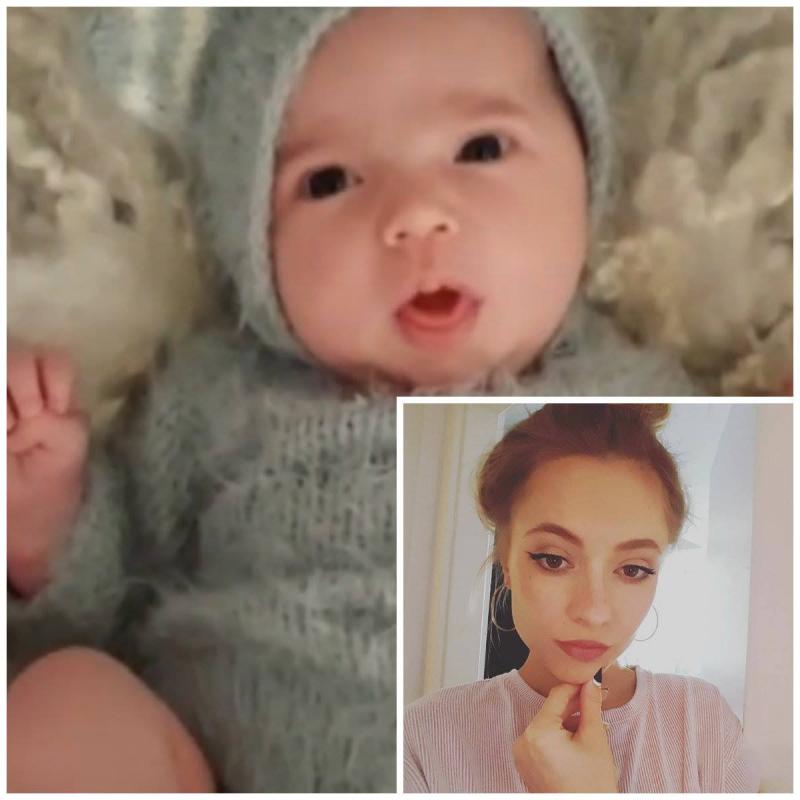 Prima apariţie pe scenă a Oanei, sora Deliei, imediat după naştere! Micuța Jessica îi seamănă perfect!