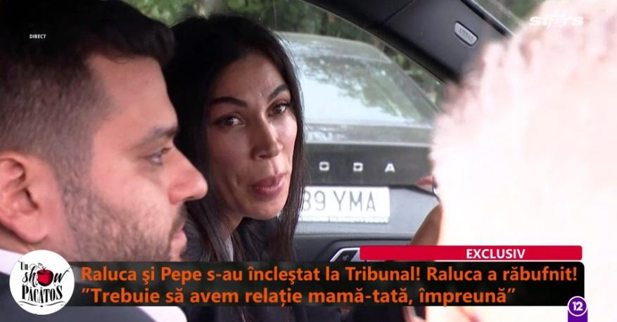 Raluca Pastramă şi Pepe au ajuns în instanţă, “Mă denigrează.”