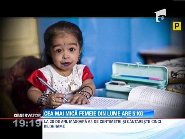 Jyoti Cea Mai Mica Femeie Din Lume In Vizita In Romania