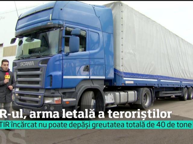 Experiment Un Camion Asemănător Cu Cel Din Atentatul De La Berlin