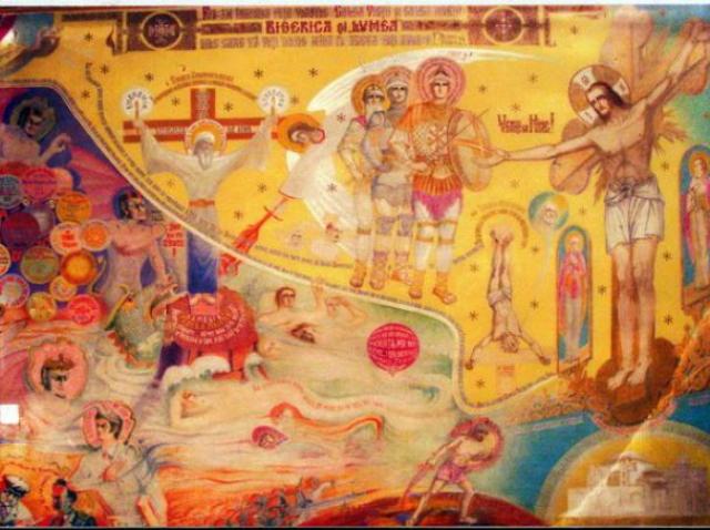 O Pictura Dintr O Biserica Romaneasca Anunta Atentatele De La 11 Septembrie 2001 Antena 1