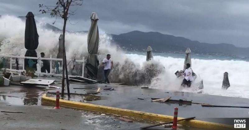 Victime în urma ciclonului Zorba care a spulberat Grecia. După dezastrul lăsat în urmă, a ajuns în Turcia