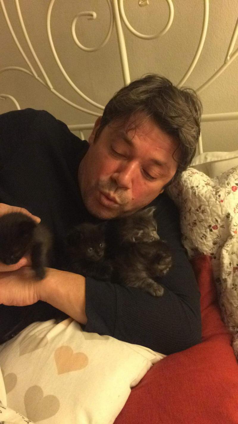 Cristi Iacob, juratul de la „Te cunosc de undeva!”, este un mare iubitor de pisici: „Eu sunt cel care o moșește pe Usi, pisicuța noastră”