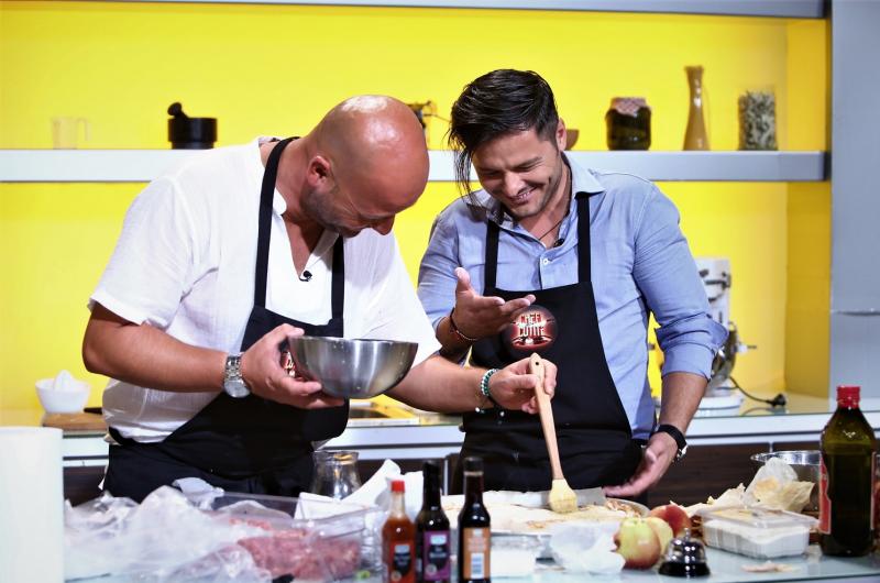 Liviu Vârciu și Andrei Ștefănescu,  față în față cu jurații ”Chefi la cuțite”
