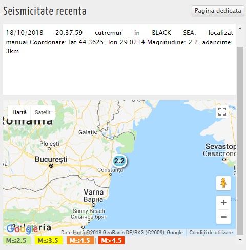 CUTREMUR în România, în urmă cu puţin timp! Ce magnitudine a avut