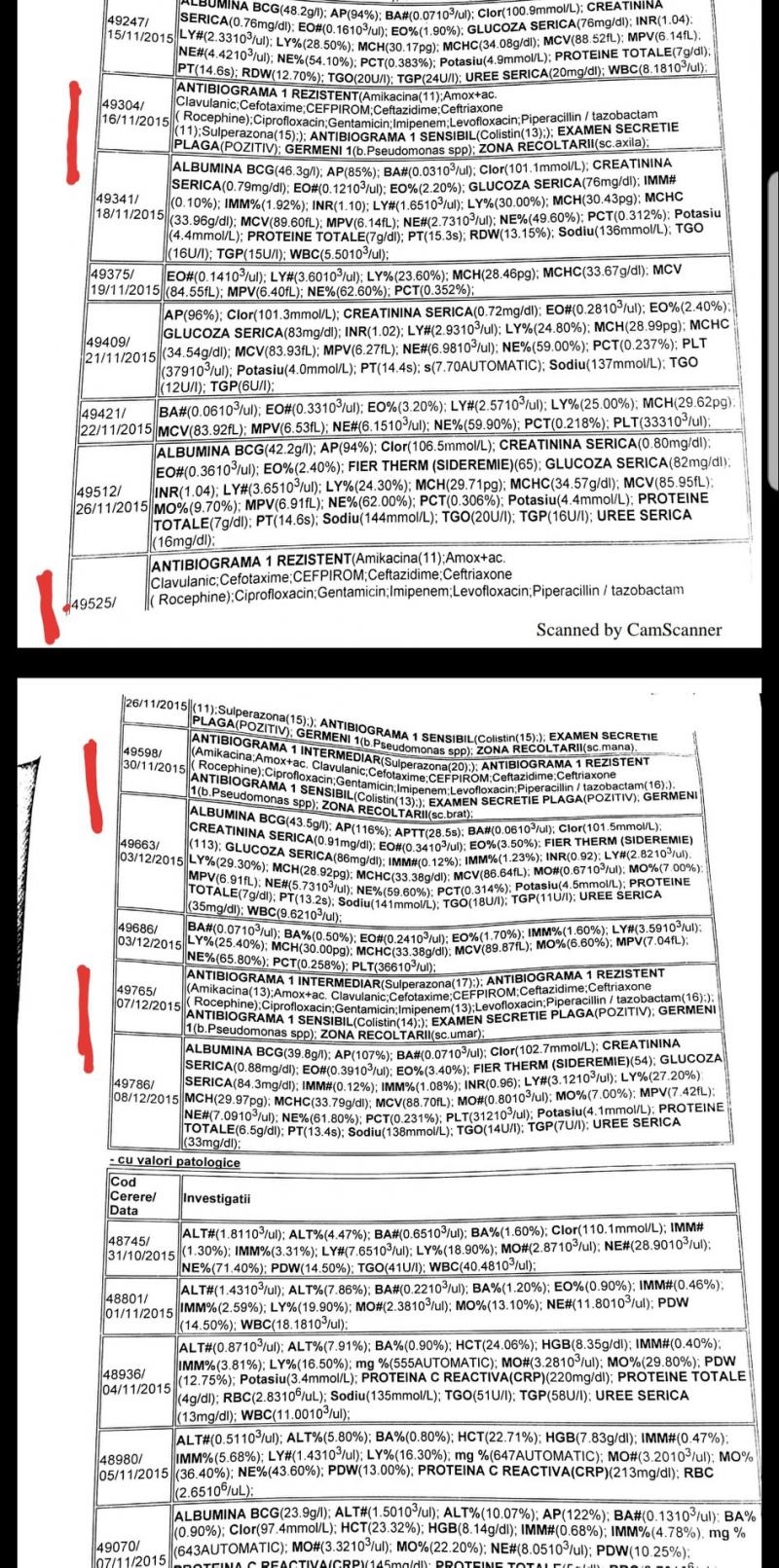 ”Nu mă ascultă. Îmi umblă în răni, cu mâinile goale. Nu pe spate, vă rog, nu pe spate! Sângele începe să curgă.Țip!”