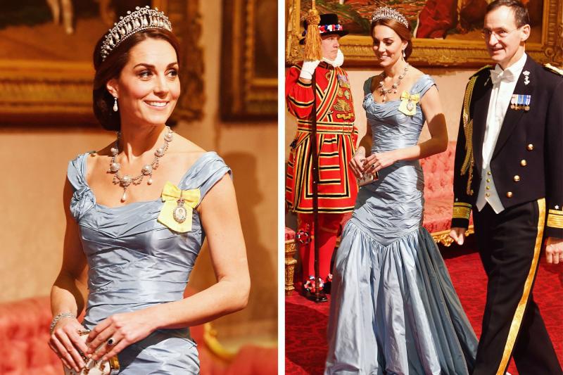 Kate Middleton a fost aspru CRITICATĂ pentru ultima sa apariție. Fanii au taxat-o: “Așa m-am îmbrăcat și eu la banchet în ‘89”