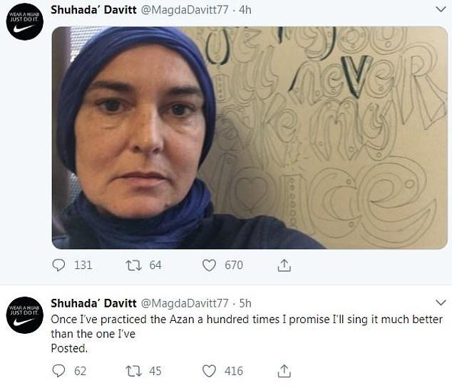 Cântăreața Sinead O'Connor s-a converit la islamism! Poartă hijab și e de nerecunocut: ”Sunt mândră că am devenit musulmană!”