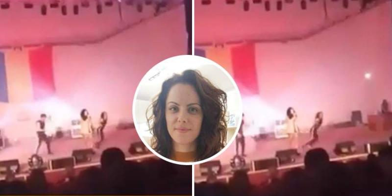 Sicriul tinerei care a murit pe scenă a fost depus la capelă. Soțul e răspus de durere: ”La mine în brațe s-a întâmplat totul”