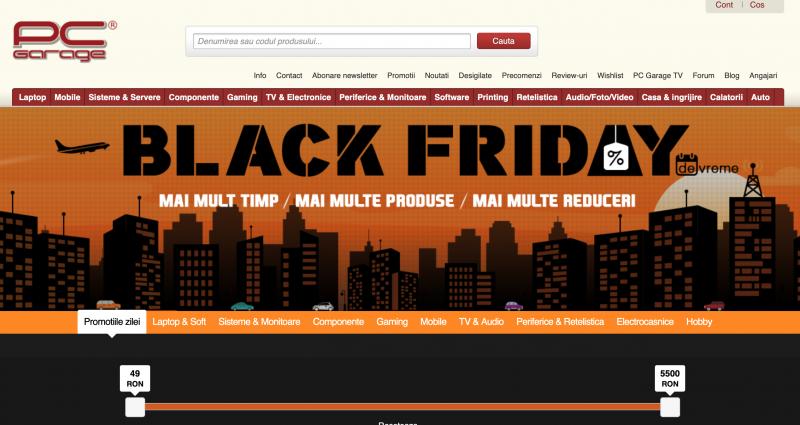 Black Friday 2018. Cataloage și Oferte Magazine România