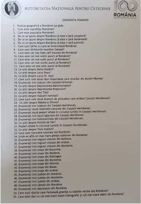 Române, crezi că poți obține cetățenia... română? Răspunde la următoarea întrebare: Numește trei regiuni viticole din Ardeal și trei hidrocentrale din Meridionali