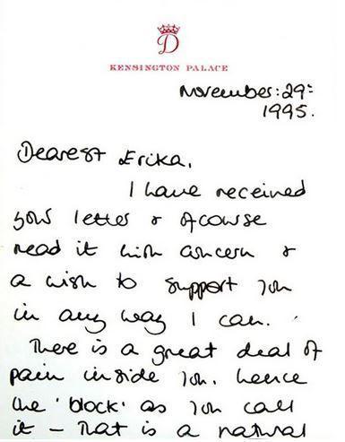 Scrisoare emoționantă a Prințesei Diana, dezvăluită după 23 de ani. Rândurile scrise de ea sunt cutremurătoare: “Lumina va apărea la capătul tunelului”