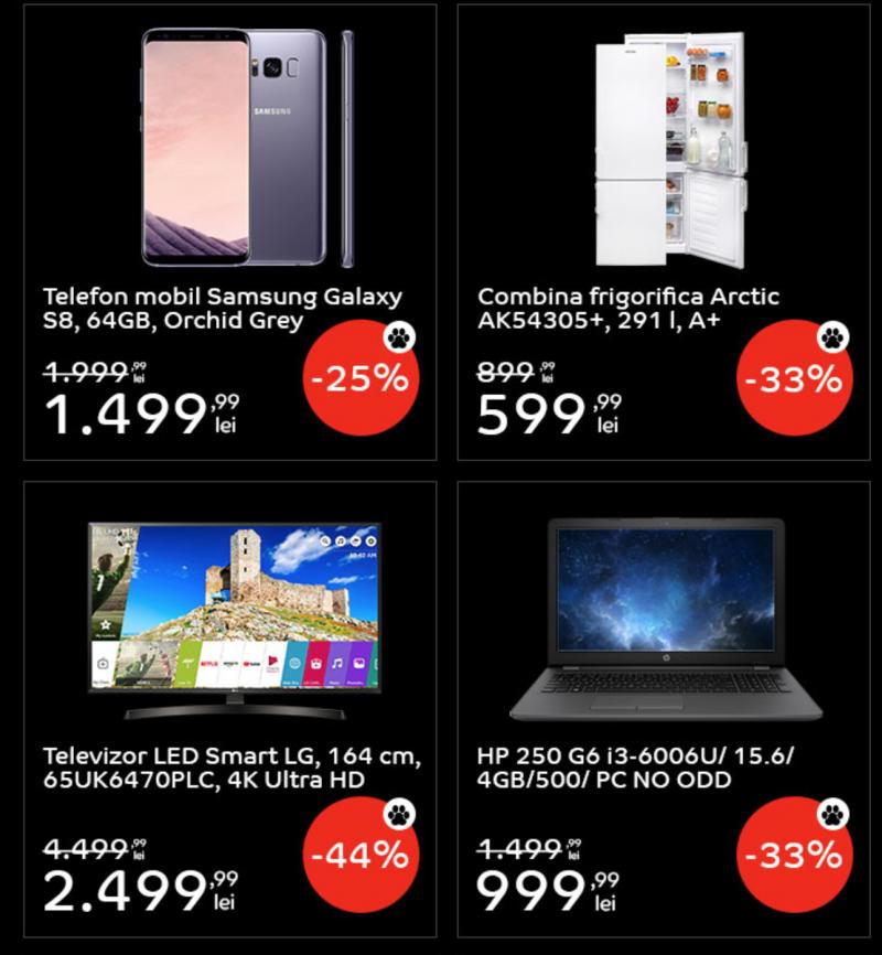 Black Friday 2018 eMAG. Samsung Galaxy S8 la 1.499 lei