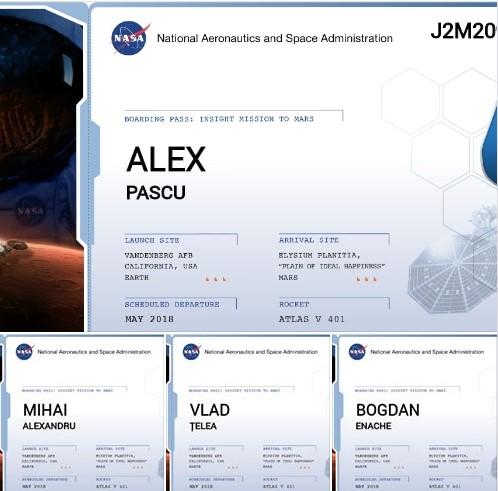 Emoționant! Numele membrilor trupei Goodbye to Gravity au ajuns pe Marte. Omagiul emoționant adus de NASA