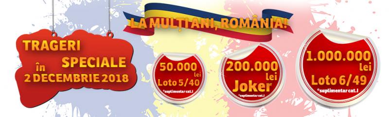 Loteria Română, extrageri speciale de Centenar! Câștiguri uriașe puse în joc