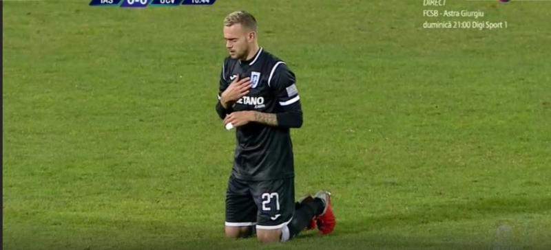 Care este starea de sănătate a lui Valentin Mihăilă, atacantul CS U Craiova.  Declarațiile medicului: “Avea convulsii şi mandibula blocată"