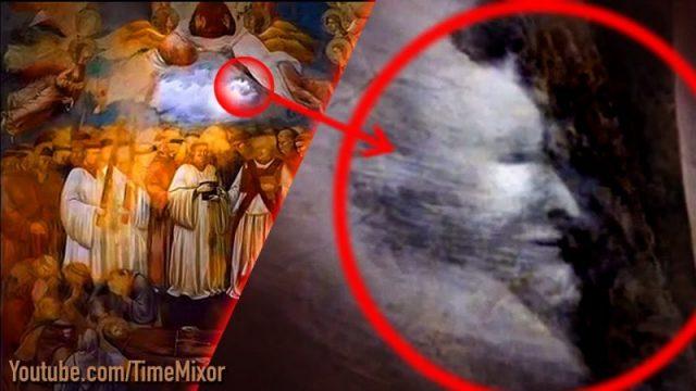 Creștinii din biserică s-au CUTREMURAT! Ce a apărut pe perete