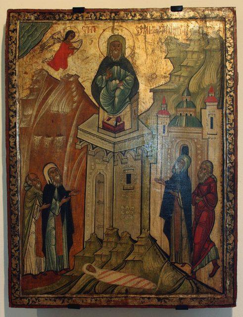Cum a trăit Sfântul Simeon pe un stâlp, timp de 47 de ani și de ce a ales să facă asta