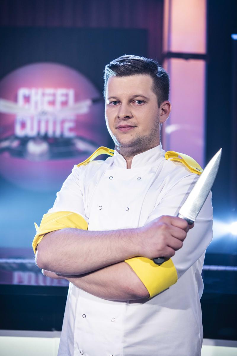 Galbenul este culoarea care îi poartă noroc lui Chef Cătălin! Primul interviu cu echipa condusă de Scărlătescu