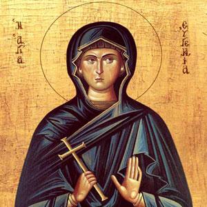 Calendar ortodox 24 decembrie. Sărbătoare Sfanta Eugenia! La mulți ani celor cu numele