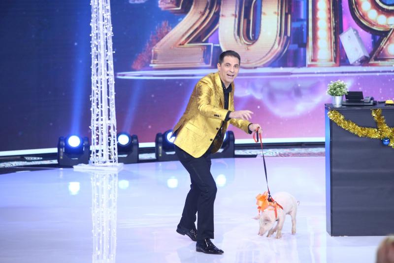 Revelionului Starurilor 2019, din culise: Dorian Popa a rupt ușa de la cabina lui Dan Negru