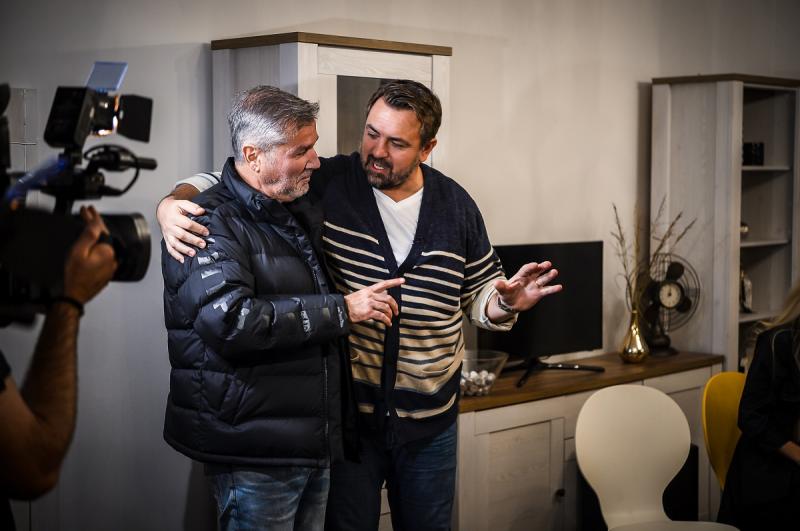 Sorana și Anca de la A.S.I.A. și Dan Bittman, vizită surpriză în casa ”X Factor”