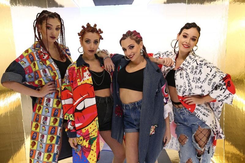 Sorana și Anca de la A.S.I.A. și Dan Bittman, vizită surpriză în casa ”X Factor”