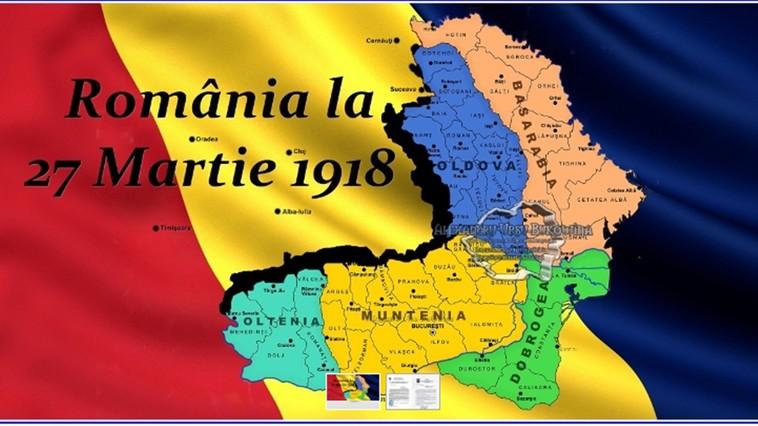 Centenarul Marii Uniri: 27 martie 1918 - Unirea Basarabiei cu Regatul României