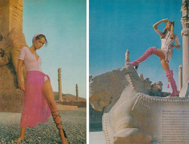 Galerie FOTO! Cu bustul înainte şi picioare dezgolite. Cum arătau revistele pentru femei din Iran, înainte de Revoluția Islamică. Nici nu zici că-i acelaşi loc!