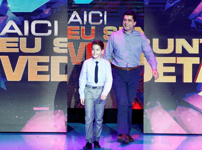 Copiii Cristinei Spătar, ai lui Gelu Voicu și Silviu Andrei spun secretele părinților lor,  la “Aici eu sunt vedeta”