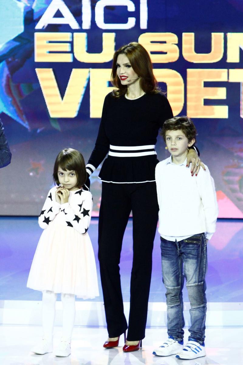 Copiii Cristinei Spătar, ai lui Gelu Voicu și Silviu Andrei spun secretele părinților lor,  la “Aici eu sunt vedeta”