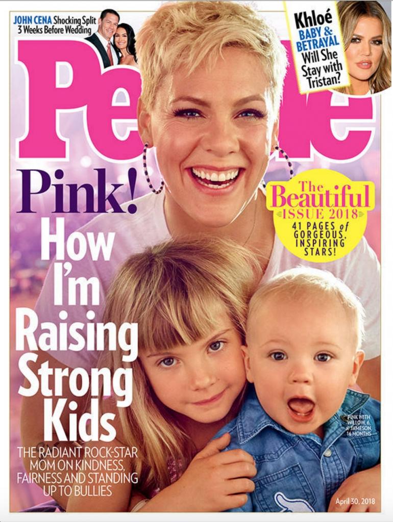 "A Family Portrait". PINK a fost desemnată de People simbolul celor mai frumoși oameni în 2018: "Vrem să transmitem un mesaj clar"