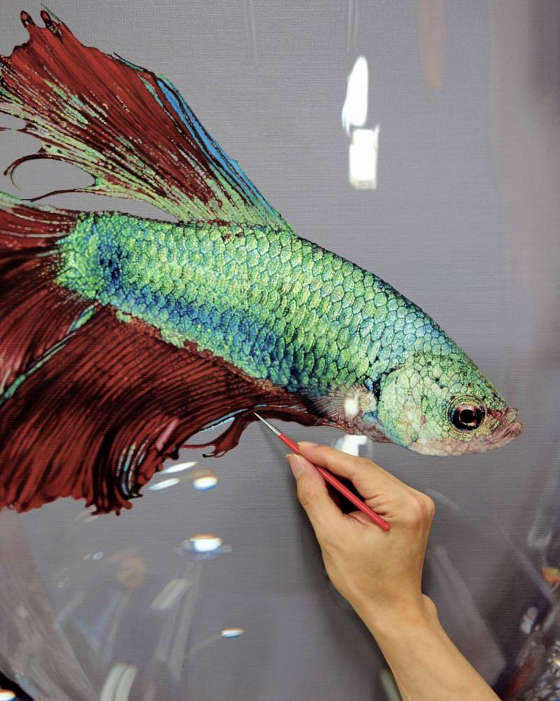 Spui că-i un peşte într-un acvariu, dar adevărul este cu totul altul! Ce vezi, de fapt, în această imagine