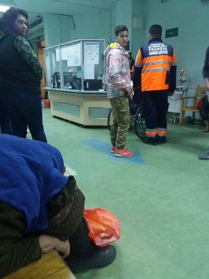 Scene revoltătoare, la Spitalul de Urgenţă din Ploieşti! Bătrână, umilită şi lăsată să aştepte ore în șir, de către medic: "Este o boschetăriță!"