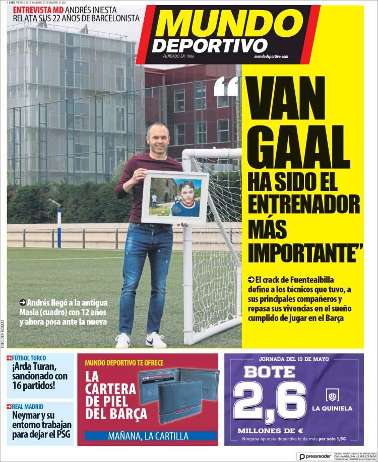 Revista presei sportive, 11.05.2018: CSM București luptă pentru finala Ligii Campionilor; telenovela ”Neymar la Real Madrid” continuă; Iniesta vorbește despre cei 22 de ani la Barcelona