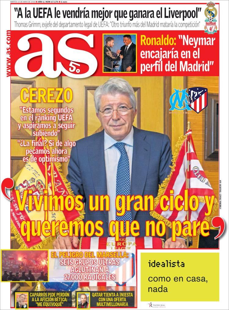 Revista presei sportive, 15.05.2018: Zidane face anunțul zilei legat de recuperarea lui Ronaldo pentru finala cu Liverpool; Italia are un nou selecționer; Wenger, înlocuit de un ”puști” ?